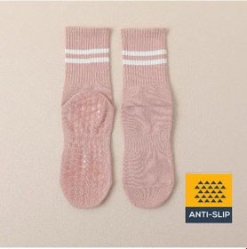 Resim Xtr Fitness Kaydırmaz Tabanlı Yoga Ve Pilates Çorabı Pembe 