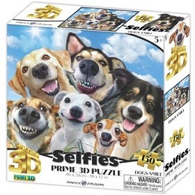 Resim Prime 3d - Gülen Köpek Selfie 150 Parça Puzzle 20898 