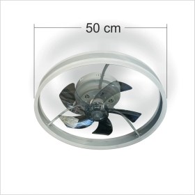 Resim M3 Decorium Led Avizeli Tavan Vantilatörü 