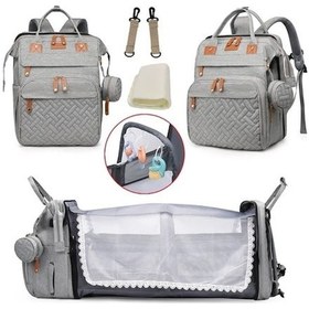 Resim Luckydog Fochsia Pembe Çanta Sırt Çantası Emzirme Örtüsü, Seyahat Pembe Pembe 