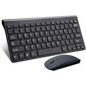 Resim DUHALINE Asus Zenscreen Mb16ace Uyumlu Kablosuz Taşınabilir Q Klavye Ve Mouse Set Siyah 