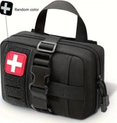 Resim Willowhaven Siyah Emt Acil Durum Çantası Çift Fermuarlı Pals Askılı Outdoor Av Siyah 