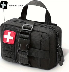Resim Willowhaven Siyah Emt Acil Durum Çantası Çift Fermuarlı Pals Askılı Outdoor Av Siyah 