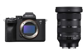 Resim Sony A7 IV Body + Sigma 24-70mm f/2.8 DG DN II Art Lens (Sony E) 