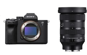 Resim Sony A7 IV Body + Sigma 24-70mm f/2.8 DG DN II Art Lens (Sony E) 