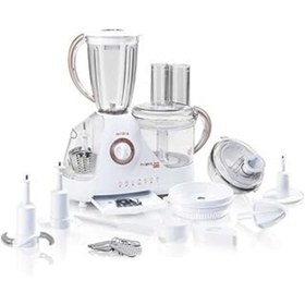 Resim NZM TİCARET Arnica Prokit 444 Plus Rose Mutfak Robotu, 800 W, 1.5 L Hazne, Paslanmaz Çelik Bıçak, Hamur Karıştı 