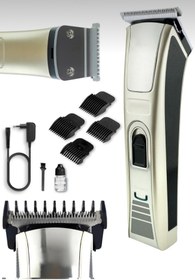 Resim AstraSilver 128 Kuaför Tipi Şarjlı Saç Sakal Kesme Traş Tıraş Makinesi 