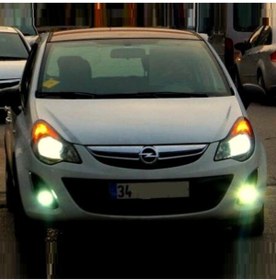 Resim FLÖSHER Opel Corsa D Turuncu Gündüz Farı Ampulü Flsher T20 W21/5w 