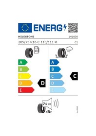 Resim Milestone 205/75 R16 C 113/111r 10pr Vanmile Yaz Lastiği 2024 