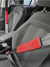 Resim Kırmızı Taşlı Kemer Konforu Set 2 Adet 