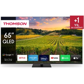 Resim Thomson 65QG5C14 UHD 65" 164 Ekran Uydu Alıcılı Google Smart Qled TV 