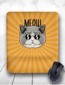 Resim Atölye Çizgi Klas Meow Kedi Bilek Destekli Mouse Pad 