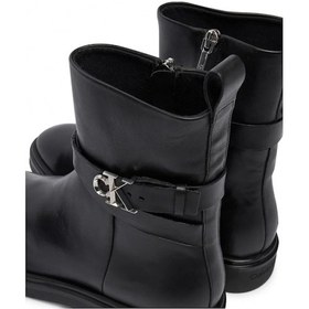 Resim Calvin Klein Metal Logolu Bilek Boy Kadın Siyah Bot Hw0hw02663-beh Siyah 