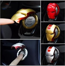 Resim LİONSA Start Stop Düğme Çerçevesi (Demir Adam) 