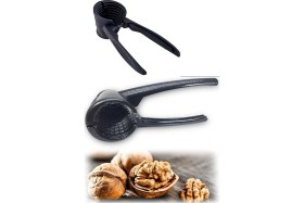 Resim Akyüz Home Döküm Ceviz Kıracağı - Badem Sağlam Ceviz Kıracağı Fındık Kıracağı Siyah 