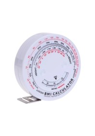Resim 1 Paket-geri Çekilebilir Bant Vücut Diyet Kilo Kaybı Mezura Ve Hesap Makinesi Ölçü Bmı Vücut Kitle İndeksi Ölçüm Araçları Bant 150cm 