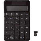 Resim Sunsky MC-56AG 2 1 2.4g Usbli Kablosuz Numerik Klavye - Siyah (Yurt Dışından) 