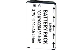 Resim Sanger BP-1100S Kyocera Fotoğraf Makinesi Batarya 