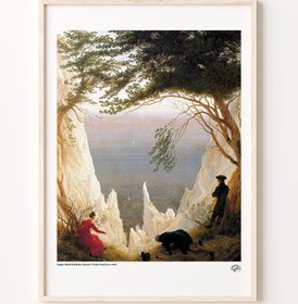 Resim Rügen'in Tebeşir Kayalıkları, Poster 