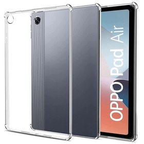 Resim Oppo Uyumlu Pad Air İçin Yumuşak Tpu Şeffaf Tablet Kılıfı, Darbeye Dayanıklı 