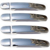 Resim Seat Altea 2004-2015 Krom Kapı Kolu Paslanmaz Çelik 