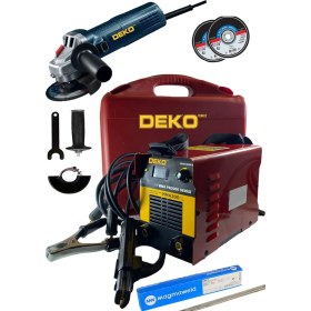 Resim Deko Dkt201ht Çift Kartlı Ultrasuper Invertör Kaynak Makinesi 201 Amper + Taşlama Hediyeli 2 Yıl Garanti 