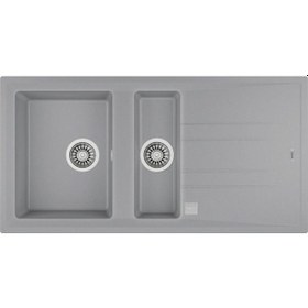 Resim Teka Stone 60 B-Tg Metallıc Gri Tezgah Üstü Granit Eviye - 115360000 