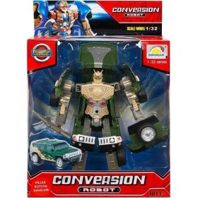 Resim Sunman Dönüşebilen Robot Araba 1:32 Series 