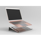 Resim İlgi Trafik Laptop Macbook Ipad Standı Notebook Laptop Stand Yükseltici Metal Tutucu Siyah Renk 1adet Ilgitrafik 