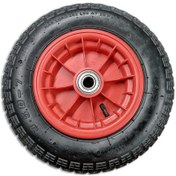 Resim Rulmanlı Şişme Tekerlek - Plastik Jantlı - 330X90Mm - 142Kg 