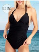 Resim Yula Keri K Parça Bikini 226936286 Siyah 