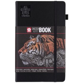 Resim Sakura Sketchbook Sert Kapak Siyah Eskiz Çizim Defteri A5 140 G 