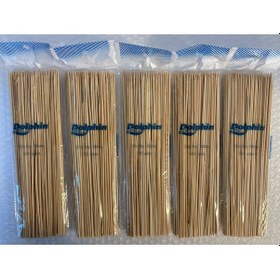 Resim Bambu Çöp Şiş 25 Cm 100'lü 5 Paket 