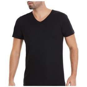 Resim 6 Adet Yıldız Erkek Süper İnce Kısa Kollu Fanila Atlet Siyah 127 