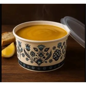 Resim Propack Karton Aşure Kase 16 Oz 10'lu 