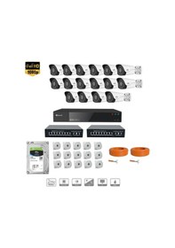 Resim Unıvıew 2 Mp Ip Kamera 16 Kameralı Full Hd Set 