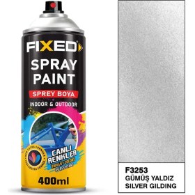 Resim Sgs Sprey Boya Akrilik - Gümüş Yaldız Efekt 320 gr 400 ml 