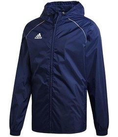 Resim Adidas Core18 CV3694 Rn Jkt Lacivert Siyah Yağmurluk 