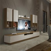 Resim Decoraktiv Trendstyle 8DAS Mdf Tv Ünitesi Tv Sehpası - Pera - Beyaz 