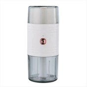 Resim Empoorlium Mini Mutfak Robotu Sebze, Et, Meyve ve Kuruyemişler Için Çift Başlı Elektrikli Gıda Parçalayıcı Kuru Islak Ayırma Beyaz (Yurt Dışından) 