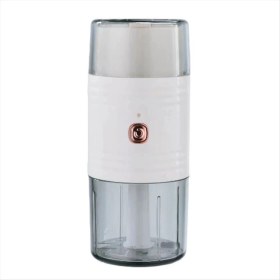 Resim Empoorlium Mini Mutfak Robotu Sebze, Et, Meyve ve Kuruyemişler Için Çift Başlı Elektrikli Gıda Parçalayıcı Kuru Islak Ayırma Beyaz (Yurt Dışından) 