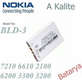 Resim Nokia 7210 6610 2100 6200 3300 3200 Bld-3 Batarya - Sıfı 