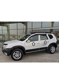 Resim Dacia Duster Krom Cam Çıtası 4 Parça 2008-2017 Paslanmaz Çelik (531317829) 