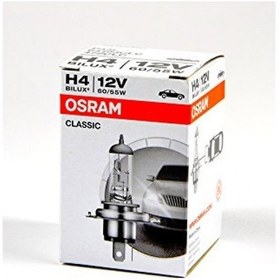 Resim H4 Osram Far Ampulü 2 Adet H4 12V 55W 64193Clc 