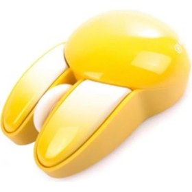 Resim Ndneed sevimli Tavşan Kablosuz Sarı Bluetooth Mouse 