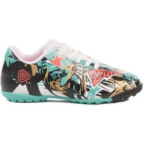 Resim Beyaz Çocuk Halı Saha Ayakkabısı Fh-251-145 F Beyaz 