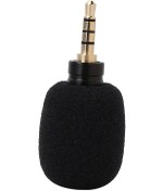 Resim Padalink 3.5mm Dört Kutup Tek Sesli Direk Takılı Mini Mikrofon Ey-630a - Cep Telefonu, Tablet, Fotoğraf Makinesi Uyumlu, Yüksek Hassasiyetli, Taşınabilir 