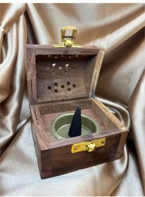 Resim Sandık Ahşap Tütsülük 