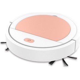Resim Yifomall Ev İçi Otomatik Temizleyici Usb Şarjlı Süpürge Robotu, Kuru/nemli Kullanim, Çift Fırça, Beyaz Altın Beyaz 