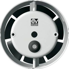 Resim Vortice Yuvarlak Kanal Tipi Banyo Konut Tesis Fanı Vortice Punto Ghost 150/6'' Sessi Tasarruflu Dayanıklı Havalandırma Temizleme Fan Agmair Agm Hava 